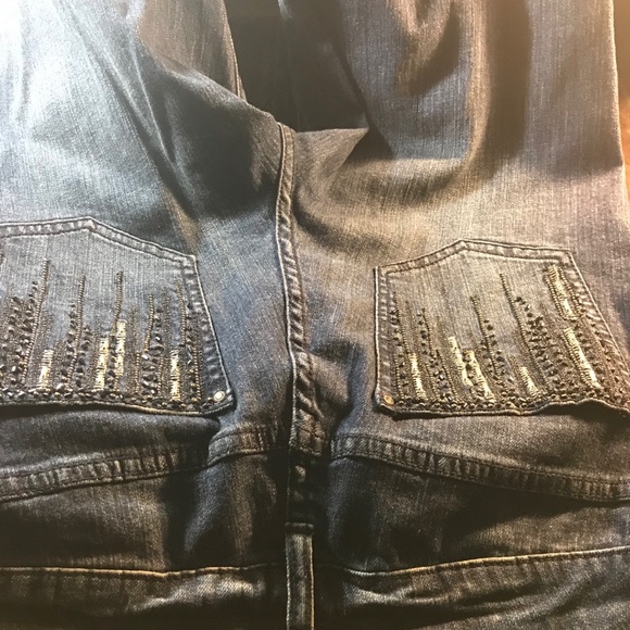 Caché Rhinestone Jeans - Picture 2 of 4